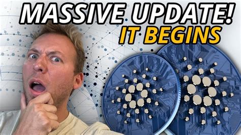 CARDANO ADA MASSIVE UPDATE NOW IT BEGINS YouTube