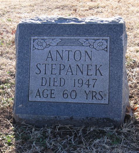 Anton Stepanek 1886 1947 Find A Grave Memorial