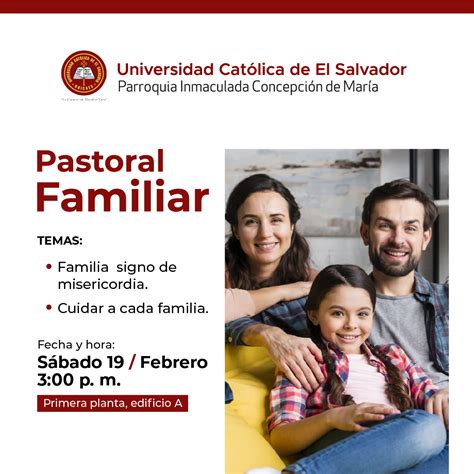 Invitacion Pastoral Familiar Unicaes