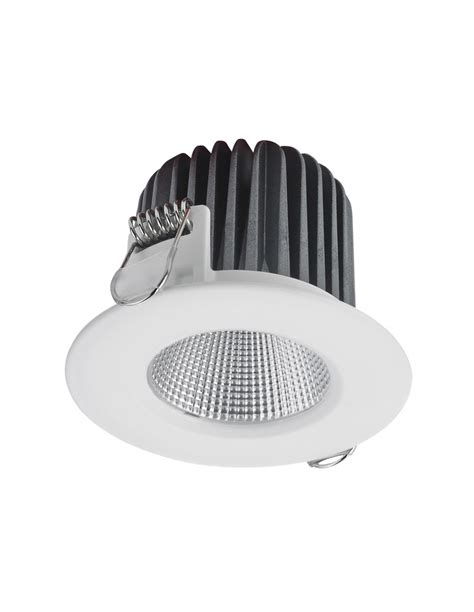 Plafonnier Encastr Nix Fixed Round Ip Led Cob W Lm Cri K