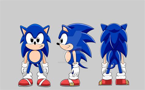 Sonic Concept 1 Classic Sonic By Itsrushmartin On Deviantart