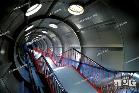 Inside Atomium, Brussels, Belgium, Stock Photo, Picture And Rights ...