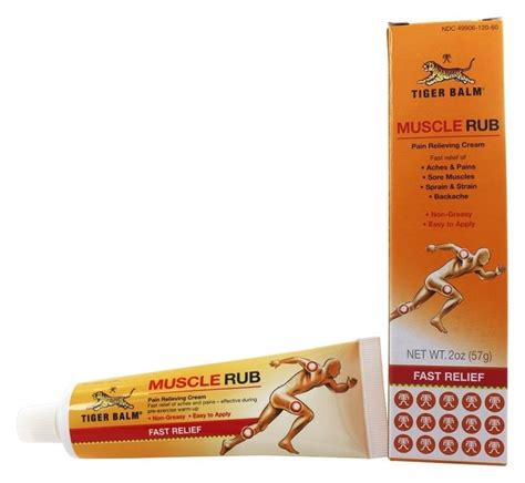 Tiger Balm Muscle Rub Soothe Aches And Pains