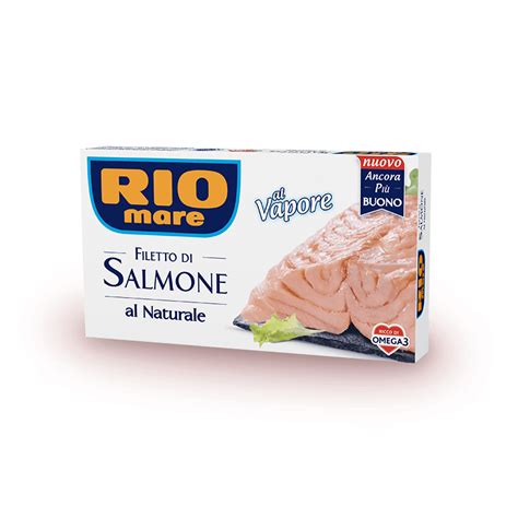 Rio Mare Filetto di Salmone al Naturale Filet z łososia naturalny 150g