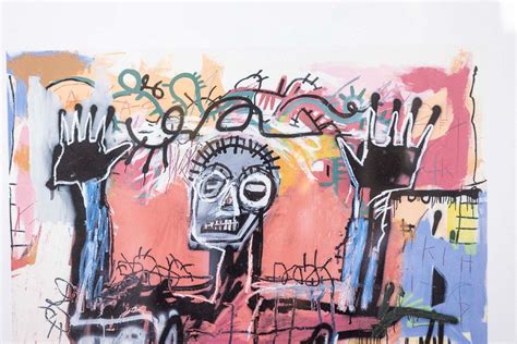 Proantic Jean Michel Basquiat Lithographie années 1990 LS5718C680