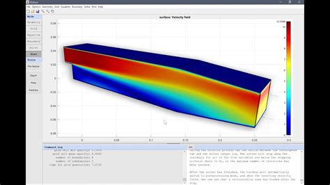 Matlab Openfoam Cfd Tutorial Turbulent Flow Over A Backwards Facing