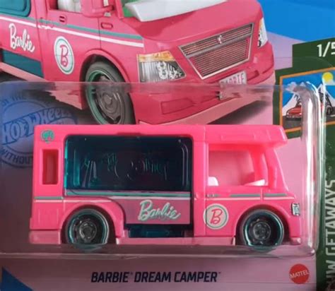 Hot Wheels Barbie Dream Camper New For Mainline Hw Getaways