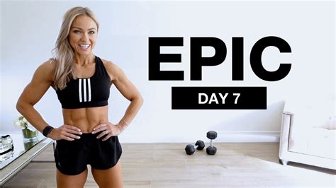 Day 7 Of Epic Dumbbell Lower Body Workout 40 Min Leg Day Youtube