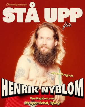 St Upp F R Henrik Nyblom