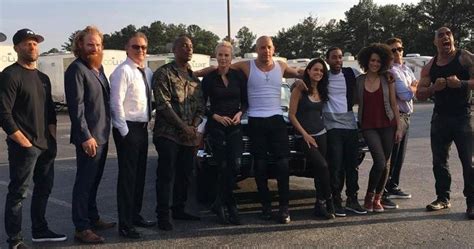 Fast and Furious 8 Photo Unites Heroes & Villains On Set