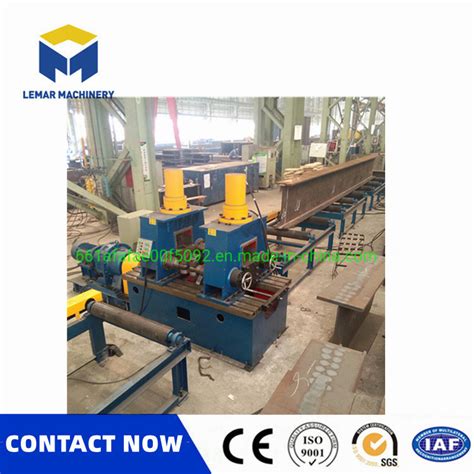 Automatic Metal Structure H Beam Flange Hydraulic Straightening Machine