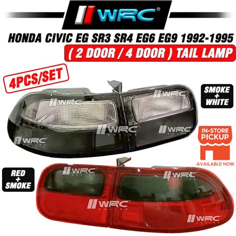 Honda Civic EG SR3 SR4 EG6 EG9 1992 1995 2 4 Door Tail Lamp