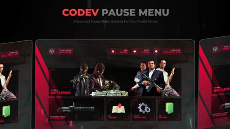 Free Advanced Pausemenu Codev Pausemenu Qbcore Esx Fivem