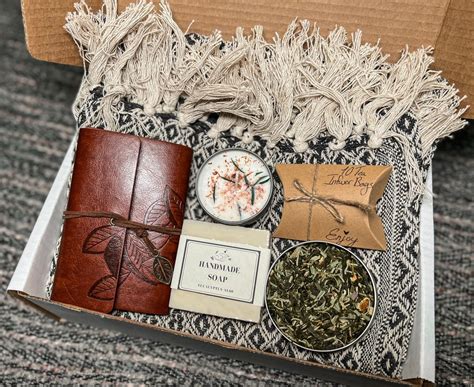 Hygge Gift Box With Blanket Thinking Of You Sending A Hug Sympathy