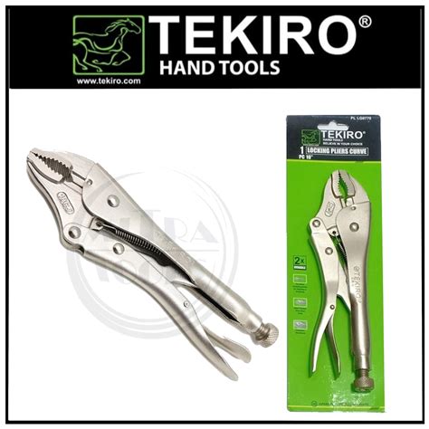 Jual Tekiro Tang Buaya Bengkok Inch Tang Jepit Locking Pliers