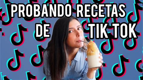 PROBANDO RECETAS DE TIK TOK YouTube