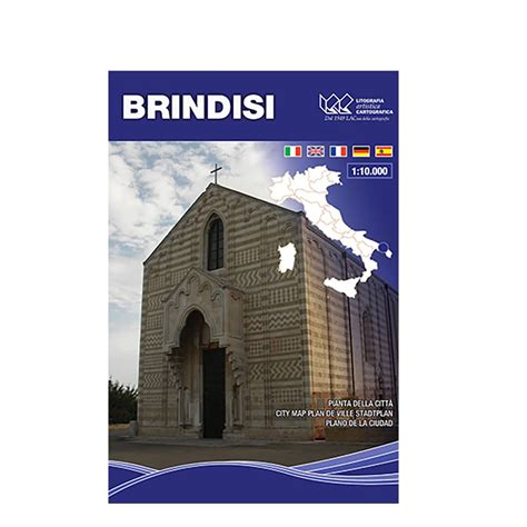 Brindisi Carta tematica di città scala 1 10 000 LACasadellacartografia