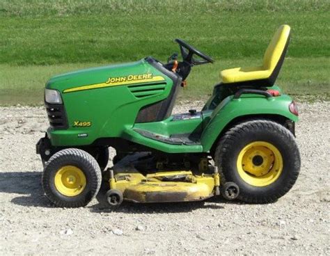 John Deere X495 X595 Lawn And Garden Tractors Operation Maintenance