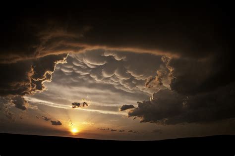 Stunning storm clouds