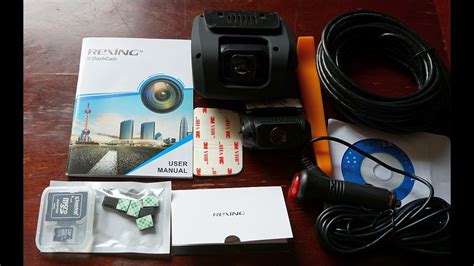 Unboxing Rexing V Lg Dual Camera Gps Dashcam With Sample Videos Youtube