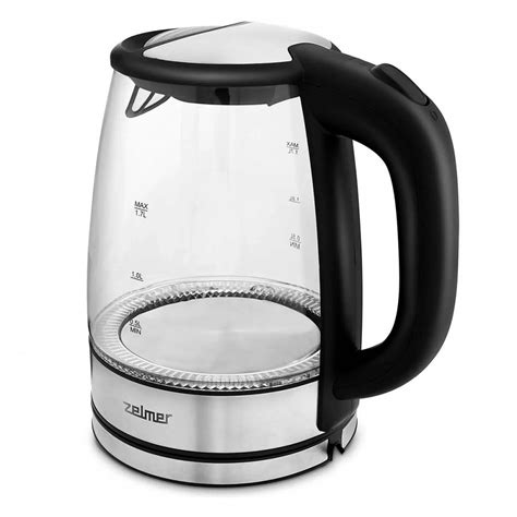 Чайник электрический Zelmer ZCK8024 glass/inox купить по цене 3824 ₽ в ...