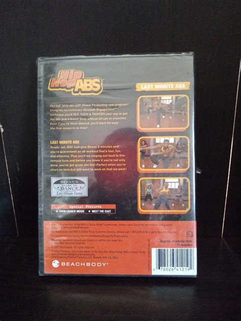 New Sealed Beachbody Hip Hop Abs Last Minute Abs Dvd Trl Ebay