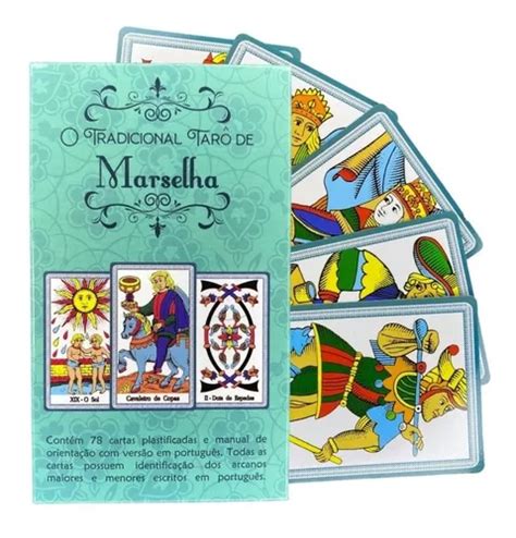 Baralho Tarot O Tradicional Tarô De Marselha 78 Carta Manual Frete grátis