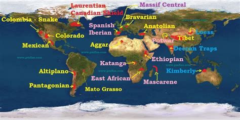 Plateau Formation & Types of Plateaus | Major Plateaus of The World ...