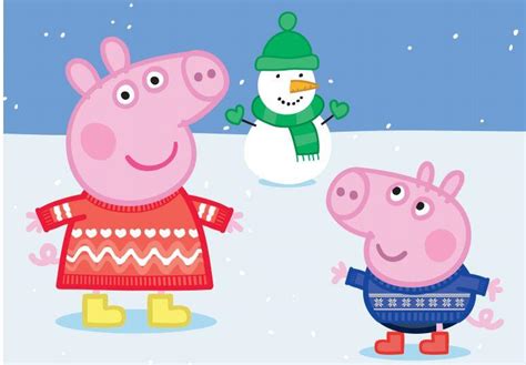 Wow Spazio Fumetto Peppa Pig Sostiene Il Christmas Jumper Day Di Save