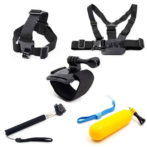 For GoPro Accessories Set Kit Strap Monopod for Go Pro Gopro Hero 6 5 4 ...