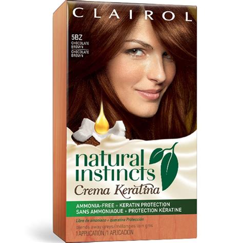 Clairol Natural Instincts Color Chart