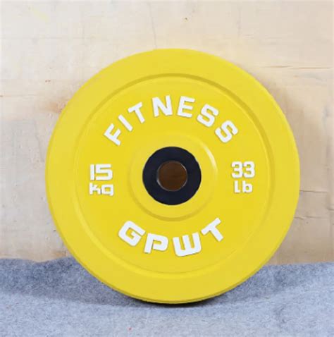 gym color rubber bumper weight plates - Home GYM Equipment