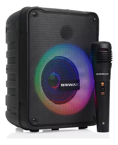 Bocina Briwax FBX 115 Con Bluetooth Negra MercadoLibre