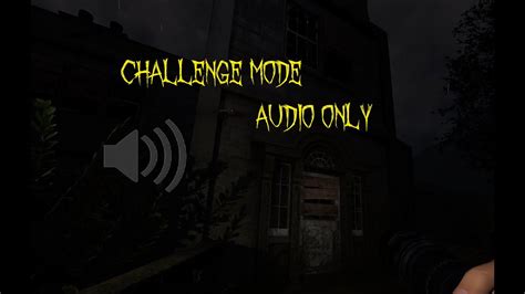 Challenge Mode Audio Only Solo Sunny Meadows Phasmophobia Youtube