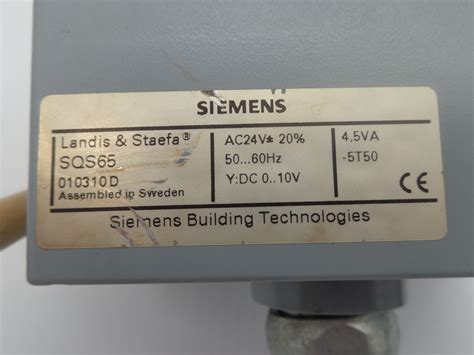 Siemens Landis Staefa SQS65 Stellantrieb Michl S Onlineshop OG