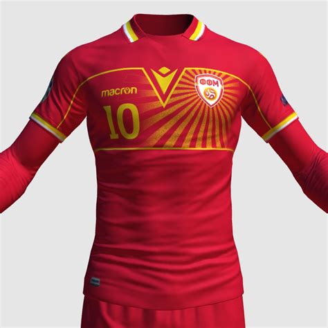 Macedonia Del Norte Home Kit Fifa Kit Creator Showcase