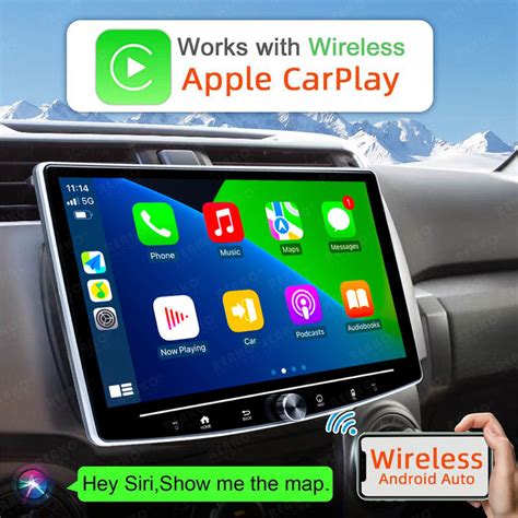 Rotatable 10 1 Single Din Android Car Stereo Carplay DSP GPS Wifi