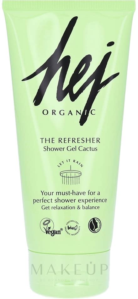 Hej Organic The Refresher Shower Gel Cactus Refreshing Shower Gel