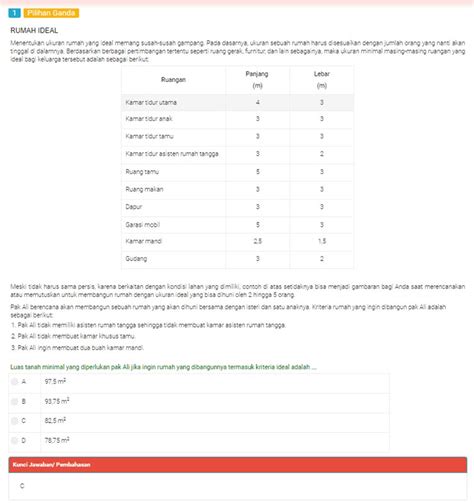 10 Contoh Soal Akm Smp Kelas 8 Numerasi And Literasi Pdf 2025