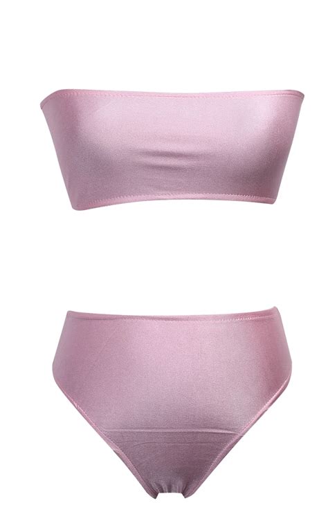 FREE SHIPPING Bikini Strapless Solid Color JKP Allkpop Shop