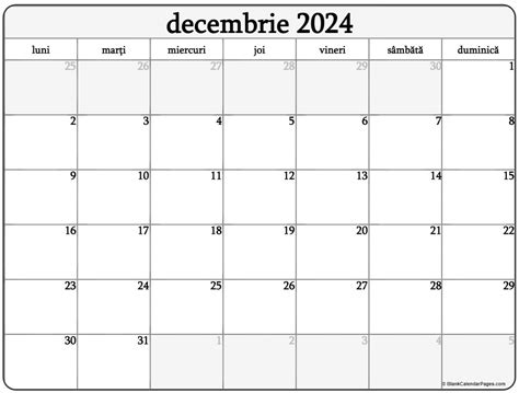 Calendarul Decembrie 2022 Imprimabil Gratuit In Romana