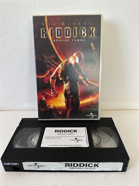 VHS RIDDICK Kronika Temna Top Stav Aukro