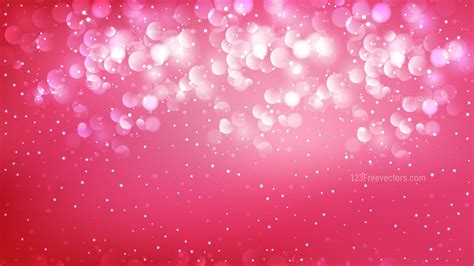 Abstract Hot Pink Blurred Bokeh Background