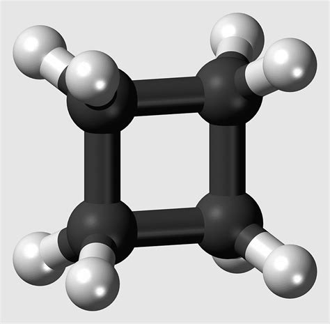 Cyclobutane Structural Formula