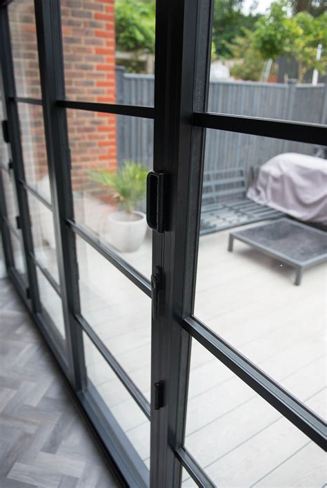 Steel Look Industrial Style Bi Folding Doors Gfd Homes