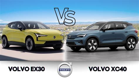 Volvo Ex Vs Volvo Xc Recharge Which Ev Takes The Lead Which