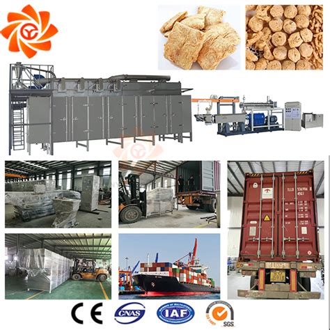 Soybean Protein Extruder Soya Protein Chunk Soy Protein Isolate