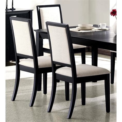 32 Black Wood Modern Dining Chairs