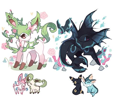 Eeveelution Fusions Pokéfusion Pokémon Fusion Pokemon Fusion Art Pokemon Eeveelutions