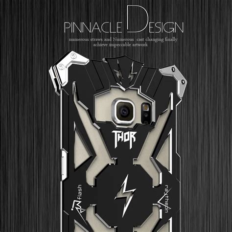 Original Simon Thor Series IRON MAN Metal Case For SAMSUNG Galaxy S6